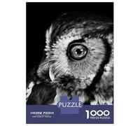 Rompecabezas para Adolescentes De 1000 Piezas Owl with Galaxy Rompecabezas para Adultos Juegos Familiares Alivia El Estrés Regalos De Cumpleaños Y Únicos 70x50cm/1000pcs