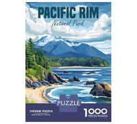 Rompecabezas para Adolescentes De 1000 Piezas Pacific Rim National Park Rompecabezas Juegos Relajantes Difícil Difícil Diversión Actividades En Casa, 52x38cm/1000pcs