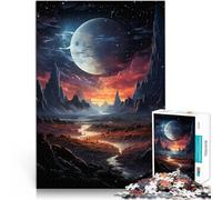 Rompecabezas para Adolescentes de 1000 Piezas Paisaje épico y Misterioso Rompecabezas Actividades Divertidas en casa, Regalos de cumpleaños, Regalos de Viaje, 75x50cm