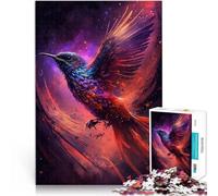 Rompecabezas para Adolescentes de 1000 Piezas Pájaro galáctico místico Juego de ingenio Actividades Divertidas en casa, Regalos de cumpleaños, Regalos de Viaje, 75x50cm