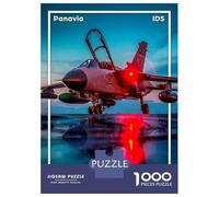 Rompecabezas para Adolescentes De 1000 Piezas Panavia Tornado IDs Rompecabezas Juguetes DIY Alivia El Estrés Interacción Entre Padres E Hijos 38x26cm/1000pcs