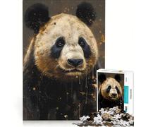 Rompecabezas para Adolescentes de 1000 Piezas Panda Amigo Imaginario Juegos relajantes interacción Entre Padres e Hijos Juego de desafío único 38x26cm
