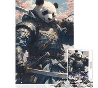 Rompecabezas para Adolescentes de 1000 Piezas Panda Fighter Juguete Educativo Gran Regalo para Juegos Familiares Entrena tu Cerebro y Tus Manos tamaño 50x75cm
