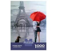 Rompecabezas para Adolescentes De 1000 Piezas Paris for Two Rompecabezas para Adultos Juegos Relajantes Decoración Cumpleaños 52x38cm/1000pcs