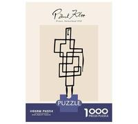 Rompecabezas para Adolescentes De 1000 Piezas Paul Klee Prince Rompecabezas para Adultos Juguetes Antiestrés Regalo De Cumpleaños para Cumpleaños, Navidad 38x26cm/1000pcs