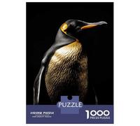 Rompecabezas para Adolescentes De 1000 Piezas Penguin Gold Animal Rompecabezas para Adultos Juguetes Antiestrés Decoración De Pared Interacción Entre Padres E Hijos 38x26cm/1000pcs