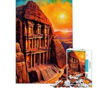 Rompecabezas para Adolescentes de 1000 Piezas Petra Treasury Sunset Toys Juegos educativos Juego Educativo Aprendizaje Regalos educativos para Mujeres y Hombres (tamaño 50x75cm)