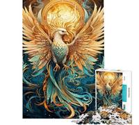 Rompecabezas para Adolescentes de 1000 Piezas Phoenix Resucitado Rompecabezas para Adultos Juguetes antiestrés Pero Divertidos y humorísticos Interacción Entre Padres e Hijos (Tamaño 50x75cm)