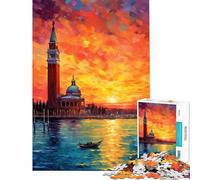 Rompecabezas para Adolescentes de 1000 Piezas Piazza San Marco Juego Educativo Juguete Juego Intelectual Gran Regalo para los Amantes de los Juegos una Obra de Arte (tamaño 38x52cm)