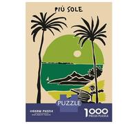Rompecabezas para Adolescentes De 1000 Piezas Più Sole Meno Drammi Rompecabezas para Adultos Juego Familiar Pero Divertido Y Humorístico Actividades Divertidas En Casa 38x26cm/1000pcs