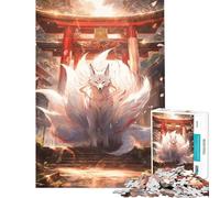 Rompecabezas para Adolescentes de 1000 Piezas Portal Kitsune Místico Difícil de completar Juguete de decoración para el hogar para Mayores de 14 años (50x75cm)