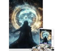 Rompecabezas para Adolescentes de 1000 Piezas Portal místico decoración del hogar Juguetes Regalo Divertido Juego práctico Interesante reducción del estrés tamaño 38x26cm