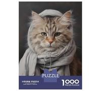 Rompecabezas para Adolescentes De 1000 Piezas Portrait of A Wild Kitten Rompecabezas para Adultos Juegos Familiares Pero Divertidos Y Humorísticos Desafío Educativo 70x50cm/1000pcs