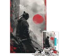 Rompecabezas para Adolescentes de 1000 Piezas póster de Shinobi o Ninja Actividades Divertidas en casa decoración artística para el hogar Juegos educativos Apto para Mayores de 14 años (50x75cm)