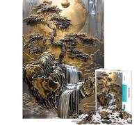 Rompecabezas para Adolescentes de 1000 Piezas Precioso árbol bonsái de ensueño Juego práctico Divertido y con Humor Regalo Ideal para Reducir el estrés (tamaño 50x75cm)