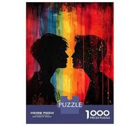 Rompecabezas para Adolescentes De 1000 Piezas Pride Love of Men Rompecabezas para Adultos Juegos Relajantes Análisis Y Lógica Difícil Y Desafiante 52x38cm/1000pcs