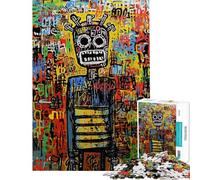 Rompecabezas para Adolescentes de 1000 Piezas Primera generación con Figuras pintadas Rompecabezas para Adultos difícil Lista de Deseos con Papá Noel Juego de ingenio para Toda la Familia 38x52cm