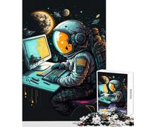Rompecabezas para Adolescentes de 1000 Piezas Programador Espacial Juguetes antiestrés Regalos de cumpleaños Juegos educativos colección de Artistas Bellas Artes tamaño 50x75cm