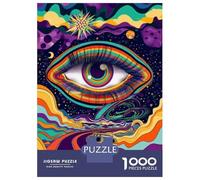 Rompecabezas para Adolescentes De 1000 Piezas Psychedelic Road Trip Poster Rompecabezas para Adultos Juegos Relajantes para La Diversión Familiar 70x50cm/1000pcs