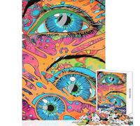 Rompecabezas para Adolescentes de 1000 Piezas Psycho Dream Impossible Game Juguete Educativo antiestrés Regalo de cumpleaños Regalo de Viaje (38x26cm)