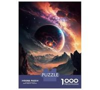 Rompecabezas para Adolescentes De 1000 Piezas Purple Space Cat Rompecabezas para Adultos Juguete Decoración De Pared Corte De Precisión para Cumpleaños, Navidad 70x50cm/1000pcs