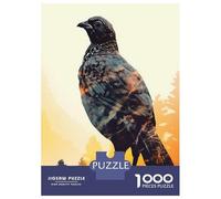 Rompecabezas para Adolescentes De 1000 Piezas Quail Animals Rompecabezas para Adultos Juego Práctico Que Mejora La Memoria Interacción Entre Padres E Hijos 70x50cm/1000pcs