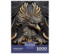 Rompecabezas para Adolescentes De 1000 Piezas Queen Phoenix Art Deco Rompecabezas para Adultos Juego Práctico Una Obra De Arte Cumpleaños 70x50cm/1000pcs