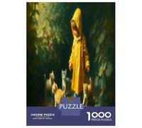 Rompecabezas para Adolescentes De 1000 Piezas Rainy Day Adventure with Kittens Rompecabezas Juegos Familiares Decoración Perfecta Cumpleaños Y Navidad 70x50cm/1000pcs