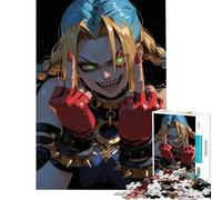 Rompecabezas para Adolescentes de 1000 Piezas Rebelión demoníaca Ayuda a ejercitar el Cerebro Juego de ensamblaje de Patrones para Relajarse Apto para Mayores de 14 años 38x52cm