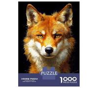 Rompecabezas para Adolescentes De 1000 Piezas Red Shiba Inu Dog Portrait Animal Rompecabezas para Adultos Juegos Familiares Corte De Precisión Regalos Y Cumpleaños Únicos 38x26cm/1000pcs
