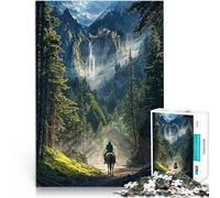 Rompecabezas para Adolescentes de 1000 Piezas Regreso al Valle Escondido Corte de precisión Regalos para Amigos y Familiares 38x26cm