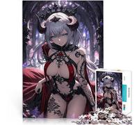 Rompecabezas para Adolescentes de 1000 Piezas Reina Demonio del Anime Corte de precisión con Piezas de Formas aleatorias Que se entrelazan Completamente 38x26cm