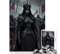 Rompecabezas para adolescentes de 1000 piezas Reina Oscura y Guerreros Blindados Decoración del hogar juguetes regalo de cumpleaños juego familiar Adecuado para decoración de escritorio Tamaño 50x75cm