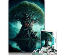 Rompecabezas para Adolescentes de 1000 Piezas, Reino Mágico de Fantasía, Ideal para Juegos educativos, decoración del hogar, Regalos de cumpleaños y Arte Mural (tamaño 38x26cm)