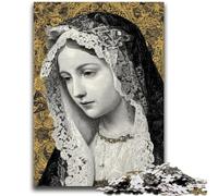 Rompecabezas para Adolescentes de 1000 Piezas, Retrato de María la Madre, Juguetes educativos, Juegos antiestrés, Regalos geniales y Juguetes, 26x38cm