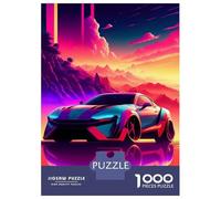 Rompecabezas para Adolescentes De 1000 Piezas Retro Car 17 Rompecabezas para Adultos Juego Práctico Vacaciones En Casa Matar El Tiempo Juego Desafiante Regalos 70x50cm/1000pcs