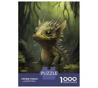 Rompecabezas para Adolescentes De 1000 Piezas Rise of The Swamp Dragon Rompecabezas para Adolescentes Juegos Relajantes Regalos para Mujeres para Cumpleaños, Navidad 70x50cm/1000pcs