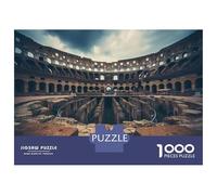 Rompecabezas para Adolescentes De 1000 Piezas Roman Colosseum Interior Rompecabezas para Adultos Juego Familiar Alivia El Estrés Interacción Entre Padres E Hijos 38x26cm/1000pcs
