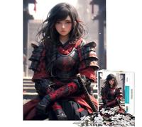 Rompecabezas para Adolescentes de 1000 Piezas Romance samurái Juguetes educativos Juego práctico Actividades Familiares Regalo de cumpleaños (tamaño 50x75cm)