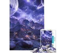 Rompecabezas para Adolescentes de 1000 Piezas Rompecabezas de Rescate Espacial para Adultos Juego Familiar Carrera de Velocidad Manual cumpleaños (tamaño 38x26cm)