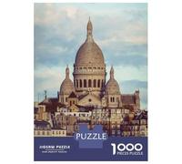 Rompecabezas para Adolescentes De 1000 Piezas Sacré-Cœur Basilica, Paris Rompecabezas para Adultos Juguete Decoración De Pared Regalo De Cumpleaños Regalos Y Cumpleaños Únicos 52x38cm/1000pcs