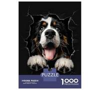 Rompecabezas para Adolescentes De 1000 Piezas Saint Bernard Rompecabezas para Adultos Juegos Familiares Análisis Y Lógica Cumpleaños Y Navidad 52x38cm/1000pcs