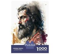 Rompecabezas para Adolescentes De 1000 Piezas Saint Matthew The Apostle Rompecabezas para Adultos Juegos Relajantes Regalos para Mujeres Ayuda A Ejercitar El Cerebro 38x26cm/1000pcs