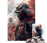 Rompecabezas para Adolescentes de 1000 Piezas Samurais Honor Juego Educativo Juguete Juego Intelectual Gran Regalo para los Amantes de los Juegos Una Obra de Arte (Tamaño 50x75cm)