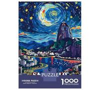 Rompecabezas para Adolescentes De 1000 Piezas Sao Paulo Brazil Nightscape Art Rompecabezas para Adultos Juego Práctico Pero Divertido Y Humorístico Regalo De Cumpleaños, Regalos, 70x50cm/1000pcs