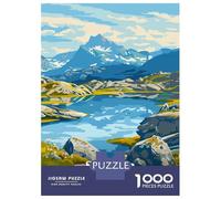 Rompecabezas Para Adolescentes De 1000 Piezas Saryarka National Park Kazakhstan Landscape Art Rompecabezas Para Adolescentes Juegos Relajantes Decoración Perfecta Regalos De Cumpleaños Y Únicos 70x50c