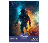 Rompecabezas para Adolescentes De 1000 Piezas Scuba Diver In Planets Rompecabezas para Adultos Juegos Relajantes Regalos para Mujeres Ayuda A Ejercitar El Cerebro 52x38cm/1000pcs