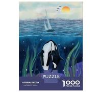 Rompecabezas para Adolescentes De 1000 Piezas Sea Love Rompecabezas para Adultos Juegos Familiares Desafío Difícil Regalos De Cumpleaños Y Únicos 70x50cm/1000pcs