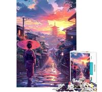 Rompecabezas para Adolescentes de 1000 Piezas Serenidad ﹨u Tranquilidad Desafiante de completar Difícil Difícil Decoración del hogar Juguetes para Mayores de 14 años (50x75cm)