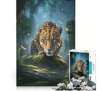 Rompecabezas para Adolescentes de 1000 Piezas Significado de los jaguares Juego de ingenio Actividades Divertidas para Hacer en casa Regalos para Mujeres 38x52cm
